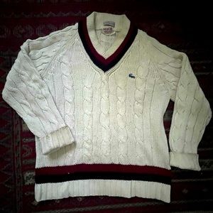 Classic, vintage, preppy - Izod 1960-70s tennis sweater